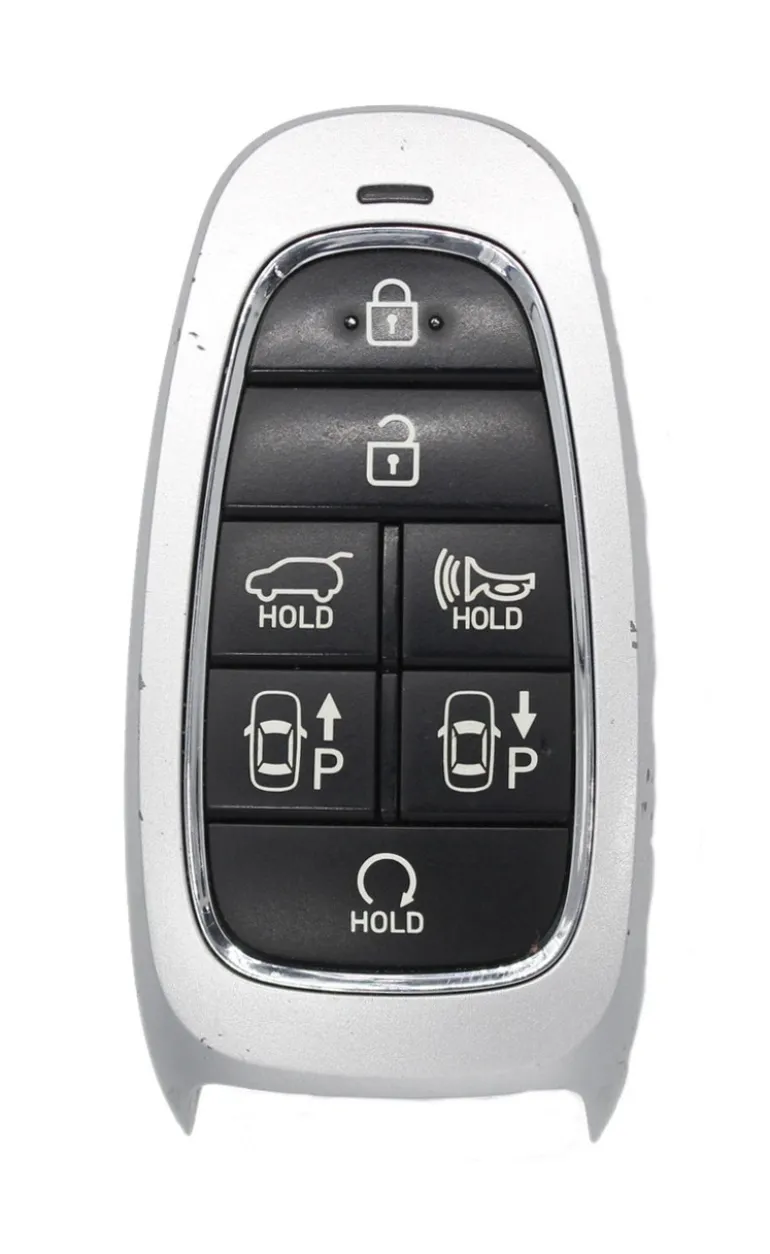 Unrefurbished OEM Hyundai 95440-N9082 TQ8-FOB-4F28 7 Button Key Fob - Grade C
