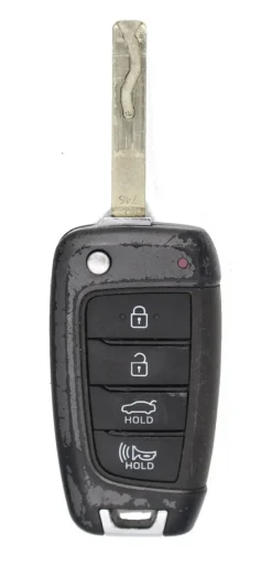 Unrefurbished OEM Hyundai NYOSYEC4TX1707 4 Button Key Fob - Grade C