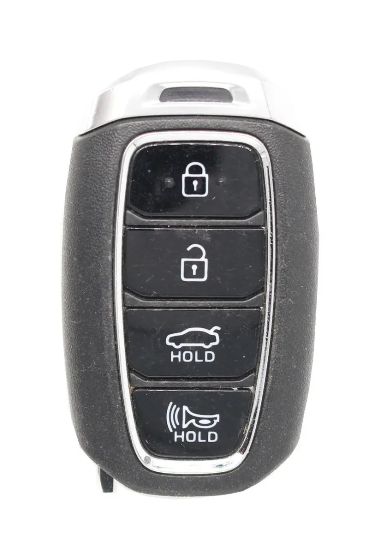 Unrefurbished OEM Hyundai NYOMBEC4FOB2004 Key Fob 4 Buttons - Grade C