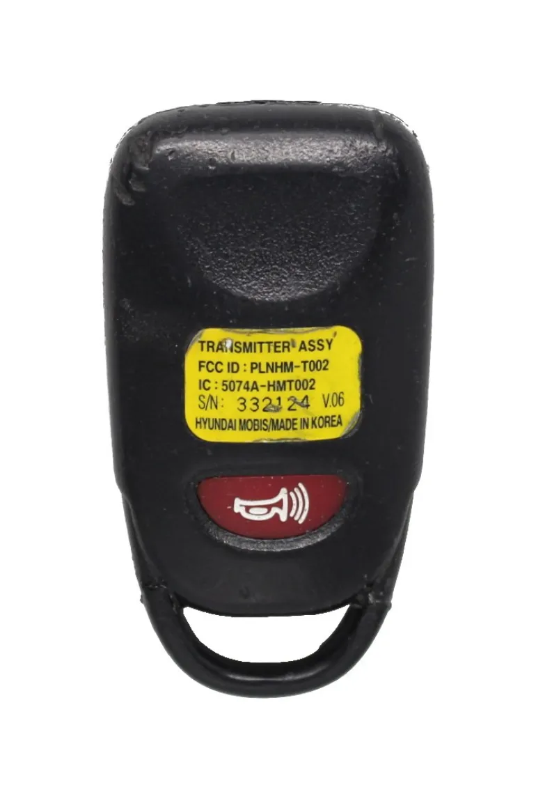 Unrefurbished OEM Hyundai PLNHM-T002 3 Button Key Fob - Grade C