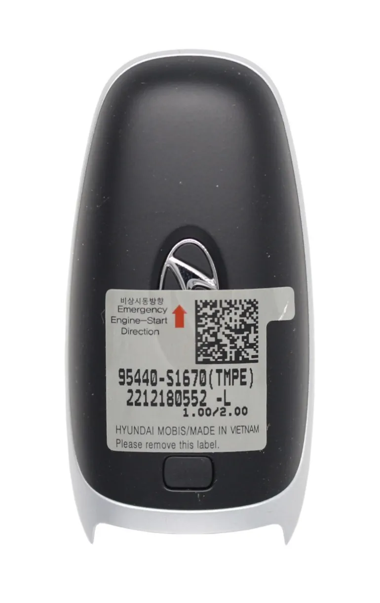 Unrefurbished OEM Hyundai 95440-S1670 TM 5 Button Key Fob - Grade A