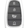 Unrefurbished OEM Hyundai 95440-S2600 TM TQ8-FOB-4F26 4 Button Key Fob - Grade A