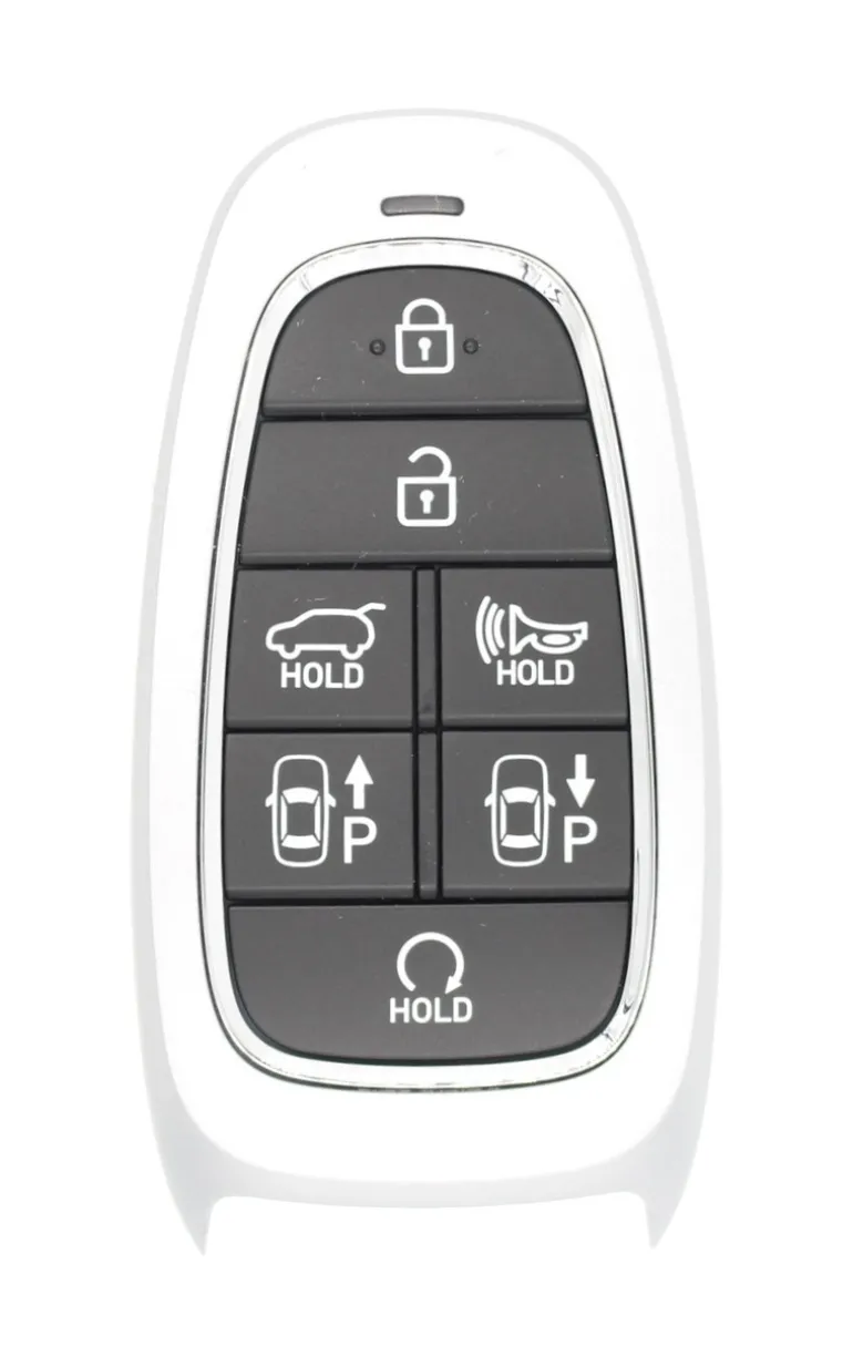 Unrefurbished OEM Hyundai 95440-S8600 TQ8-FOB-4F28 7 Button Key Fob - Grade C