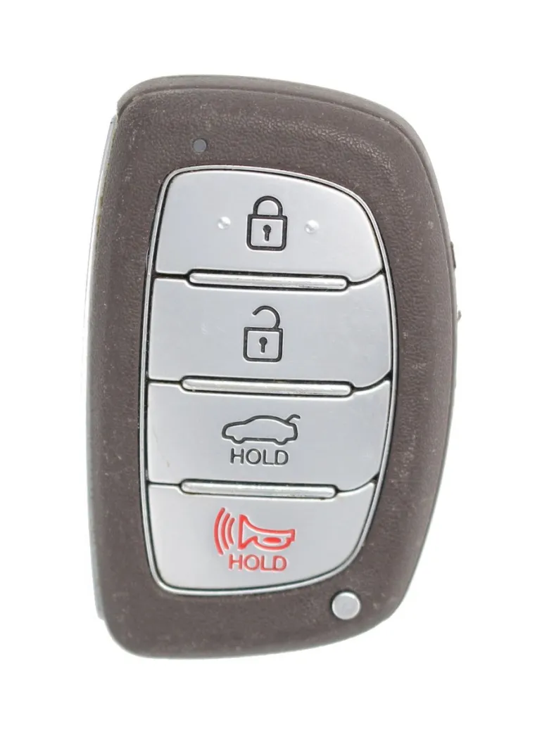 Unrefurbished OEM Hyundai SVI-MDFNA433 SY5MDFNA433 4 Button Key Fob - Grade A
