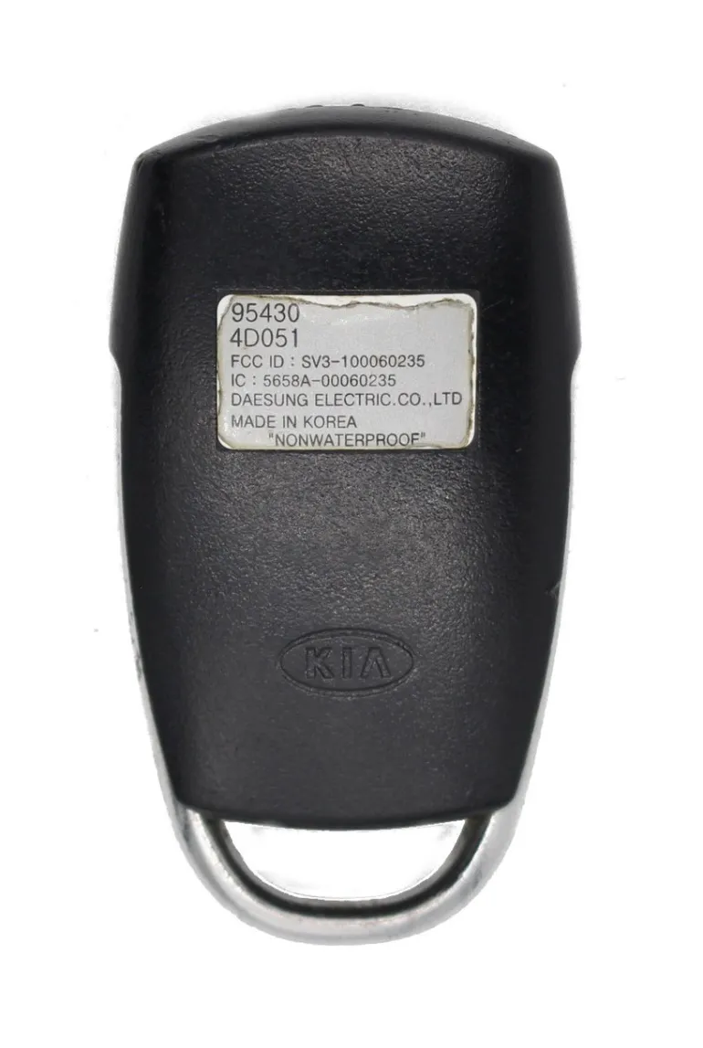 Unrefurbished OEM Hyundai SV3-100060235 6 Button Key Fob - Grade C