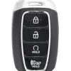 Unrefurbished OEM Hyundai SY5IGFGE04 4 Button Key Fob - Grade C