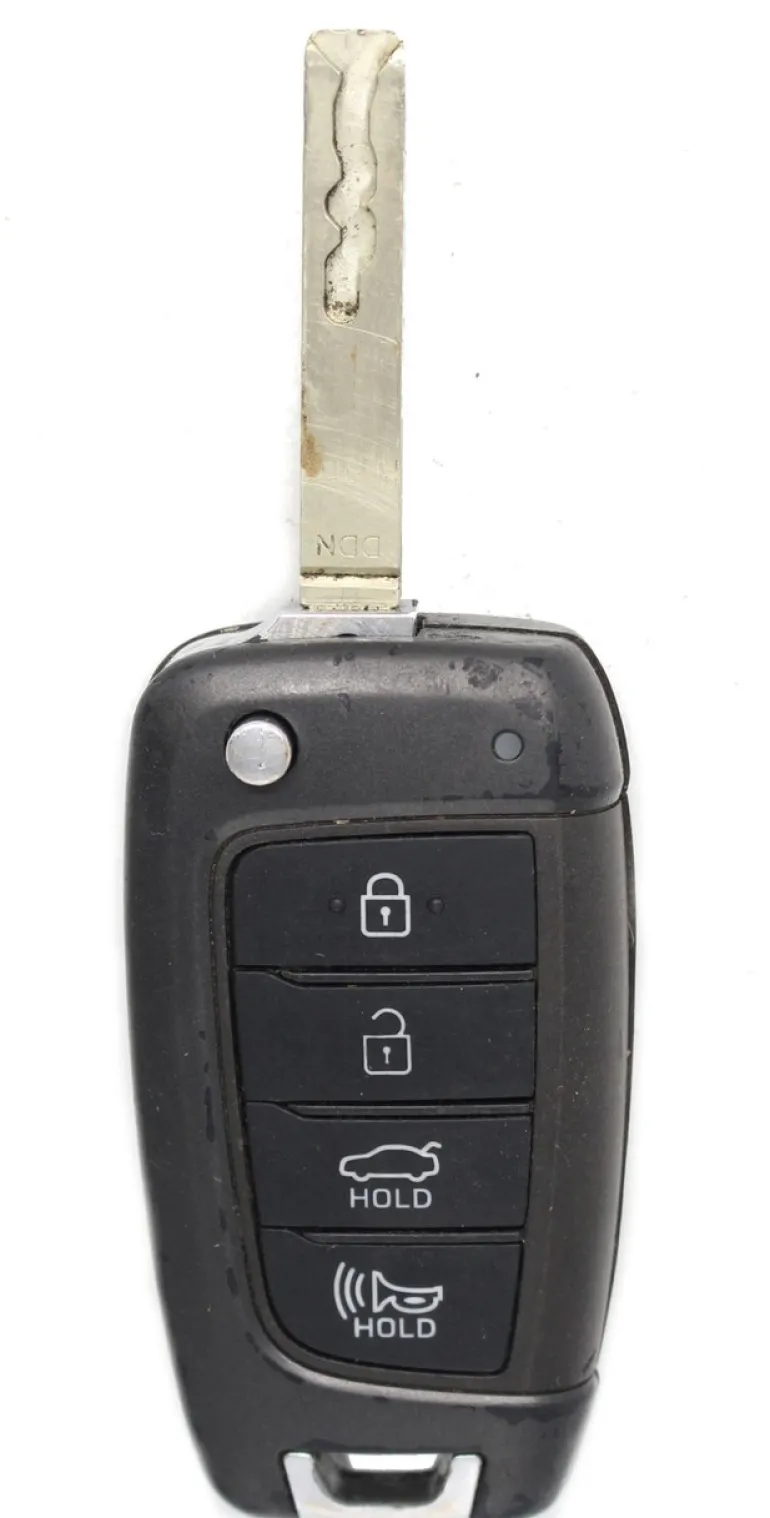 Unrefurbished OEM Hyundai TQ8-RKE-4F40 4 Button Key Fob - Grade C