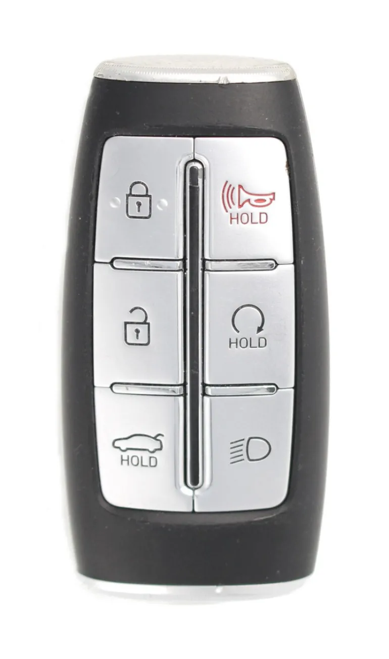 Unrefurbished OEM Hyundai 95440-69560 TQ8-FOB-4F36 6 Button Key Fob - Grade C