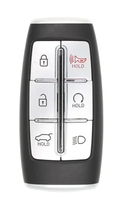 Unrefurbished OEM Hyundai 95440-T6104 TQ8-FOB-4F36 6 Button Key Fob - Grade A
