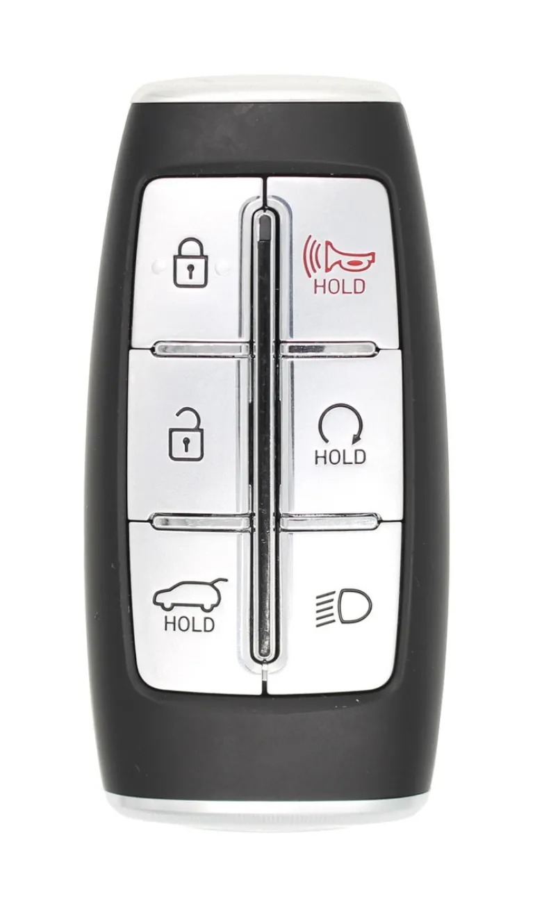Unrefurbished OEM Hyundai 95440-T6104 TQ8-FOB-4F36 6 Button Key Fob - Grade A