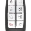 Unrefurbished OEM Hyundai 95440-T1200 TQ8-FOB-4F35 8 Button Key Fob - Grade A