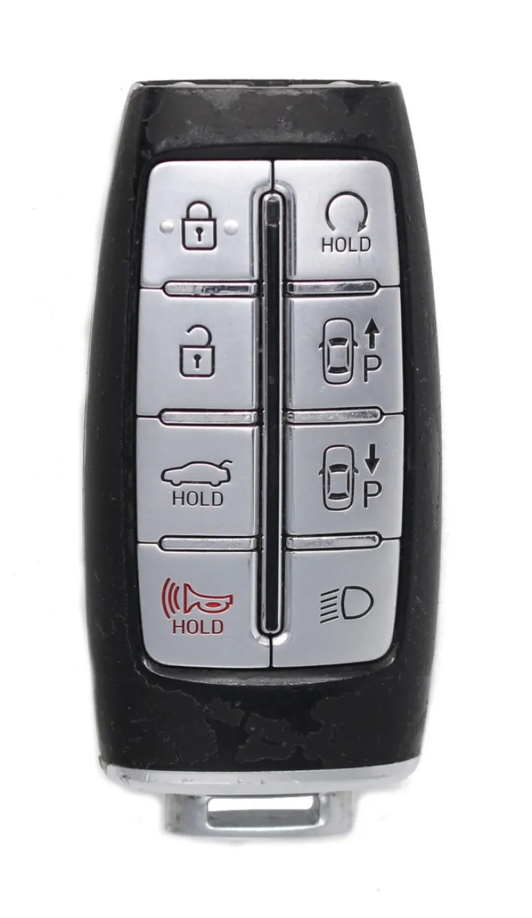 Unrefurbished OEM Hyundai 95440-T1200 TQ8-FOB-4F35 8 Button Key Fob - Grade C