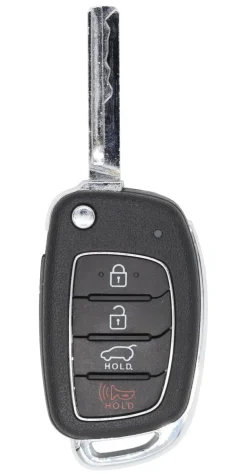 Unrefurbished OEM Hyundai 95430-2W110 | DM-433-DO-NA 4 Button Key Fob - Grade A