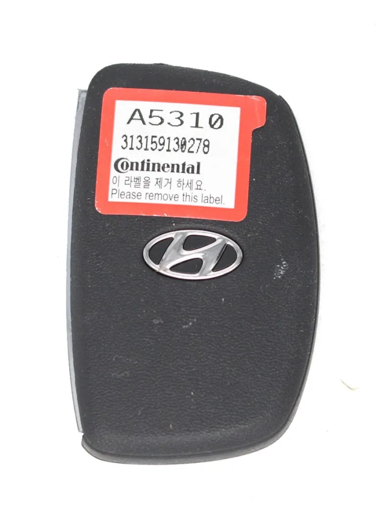 Unrefurbished OEM Hyundai 95440-3X520 | 95440-3X500 SY5MDFNA433 4 Button Key Fob - Grade A