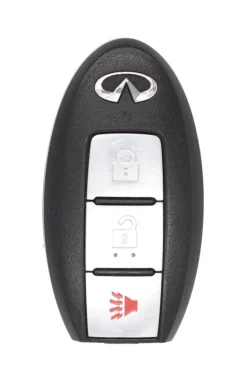 Unrefurbished OEM Infiniti CWTWBU619 3 Button Key Fob - Grade C