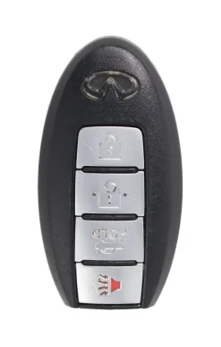 Unrefurbished OEM Infiniti ETC093LPD0124 KBRTN001 4 Button Key Fob - Grade C