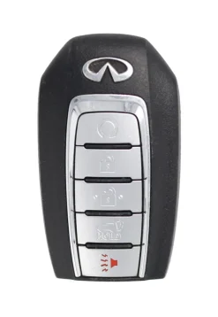 Unrefurbished OEM Infiniti S180144708 KR5TXN7 5 Button Key Fob - Grade A