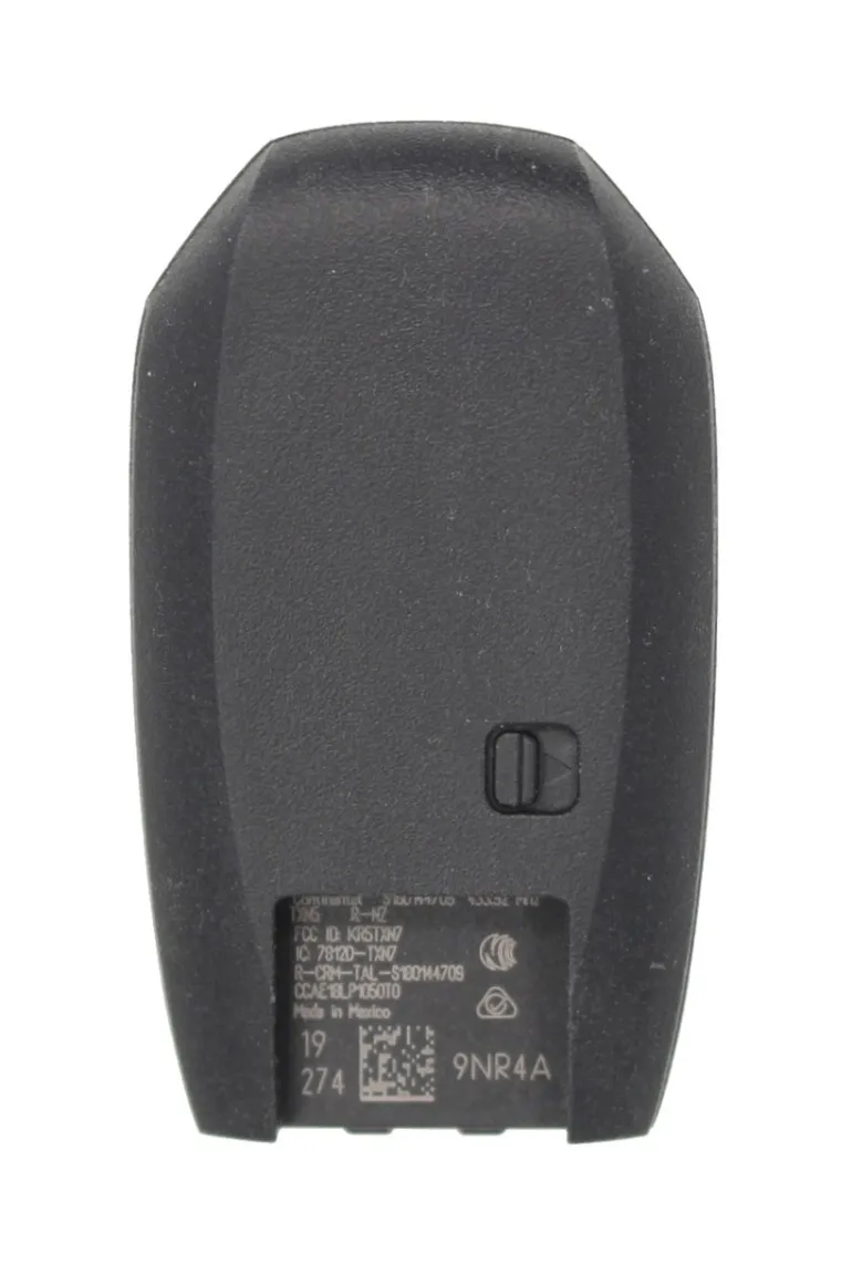 Unrefurbished OEM Infiniti S180144709 9NR4A KR5TXN7 4 Button Key Fob - Grade A