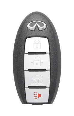 Unrefurbished OEM Infiniti S180144203 KR5S180144203 4 Button Key Fob - Grade A