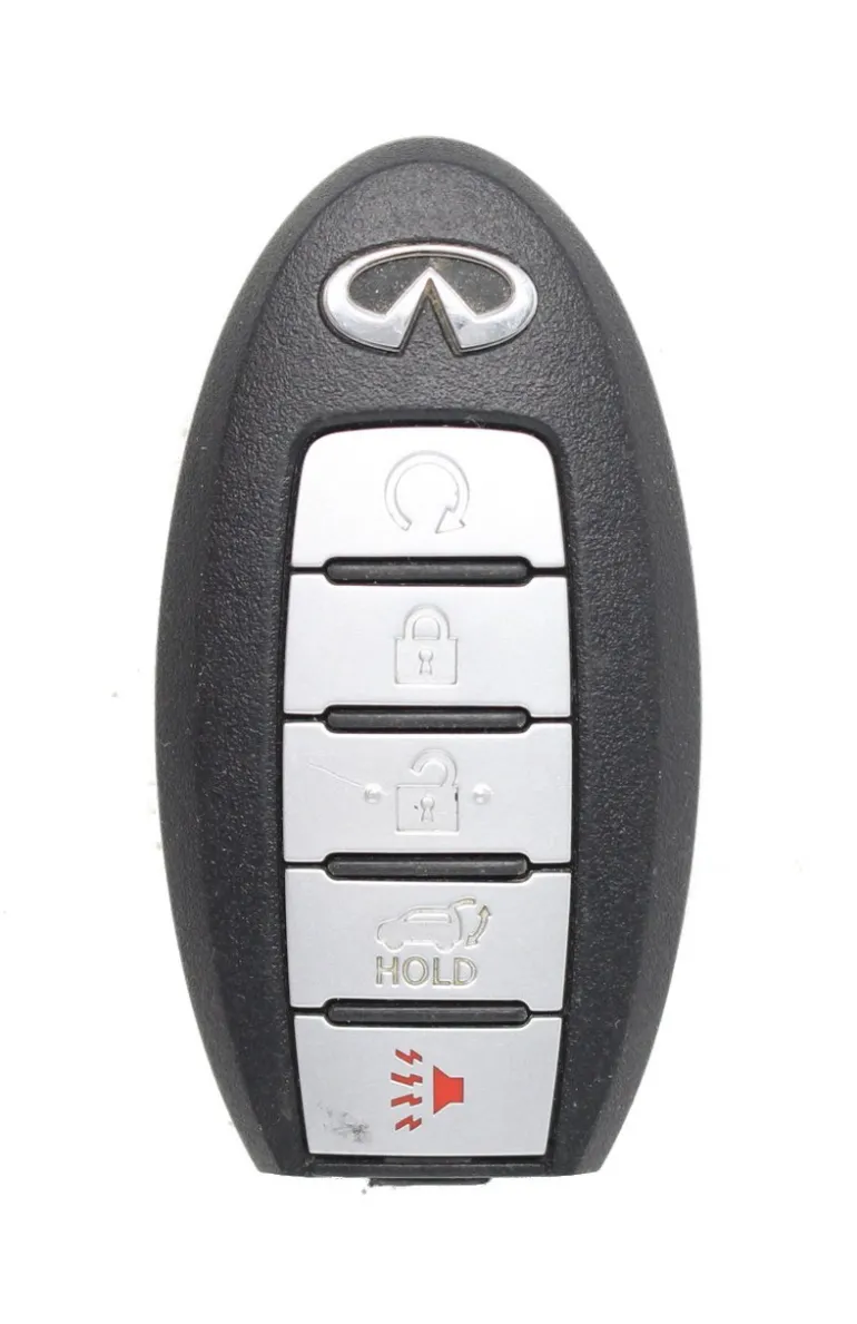 Unrefurbished OEM Infiniti S180144703 5 Button Key Fob - Grade A
