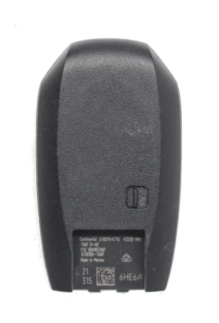 Unrefurbished OEM Infiniti S180144716 6HE6A KR5TXN7 5 Button Key Fob - Grade A