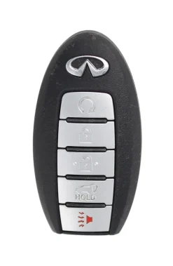 Unrefurbished OEM Infiniti S180144703 5NA7A KR5TXN1 5 Button Key Fob - Grade C