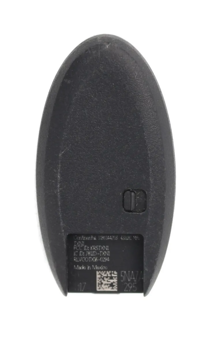 Unrefurbished OEM Infiniti S180144703 5NA7A KR5TXN1 5 Button Key Fob - Grade C