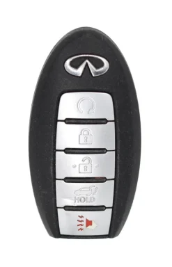 Unrefurbished OEM Infiniti S180144320 KR5S180144014 5 Button Key Fob - Grade C