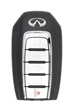 Unrefurbished OEM Infiniti S180144719 KR5TXN4 5 Button Key Fob - Grade A