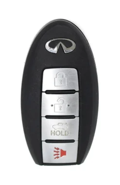 Unrefurbished OEM Infiniti TWB1U772 CWTWBU735 4 Button Key Fob - Grade C