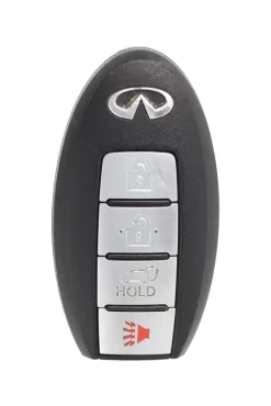Unrefurbished OEM Infiniti TWB1U785 CWTWB1U787 4 Button Key Fob - Grade C