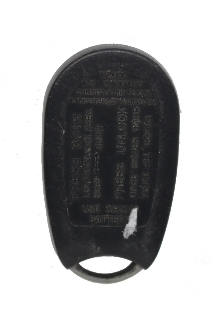 Unrefurbished OEM Infiniti 282682Y 4 Button Key Fob - Grade C