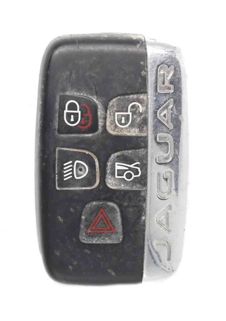 Unrefurbished OEM Jaguar EW93-15K601-BD KOBJTF10A 5 Button Key Fob - Grade C
