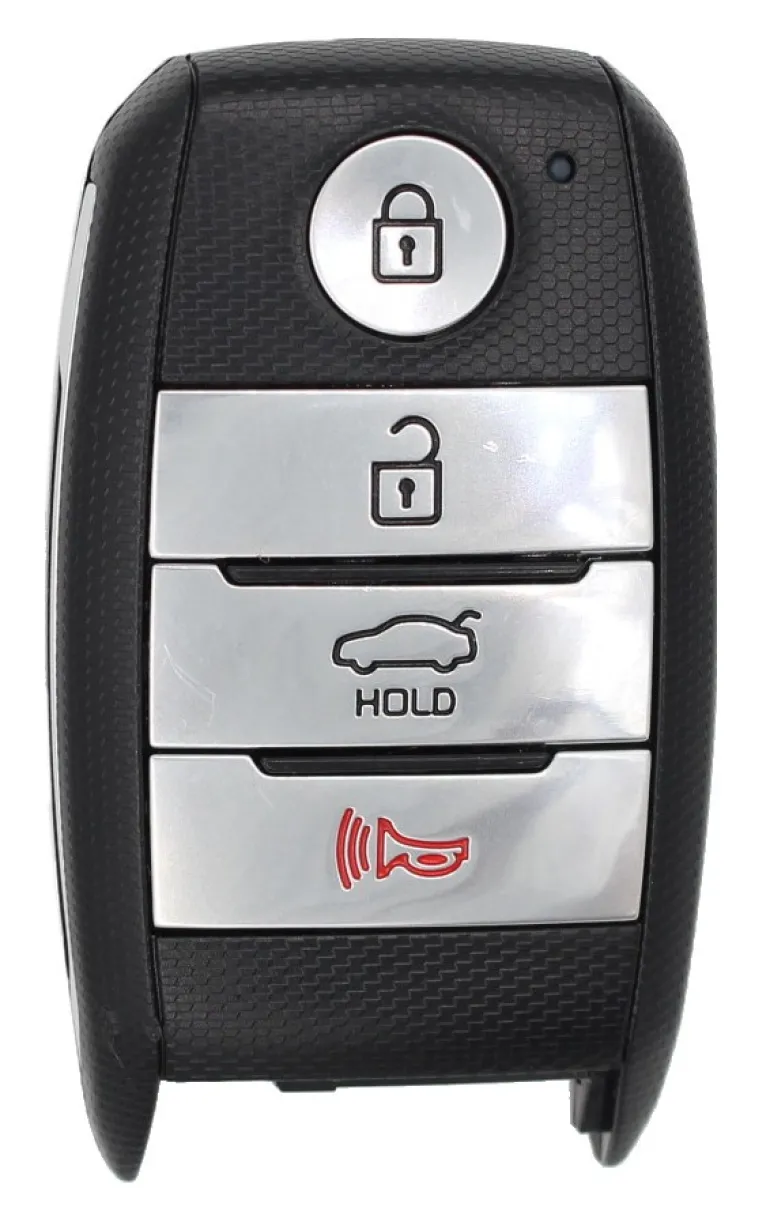 Unrefurbished OEM Kia 95440-A7500 CQ0FN00040 4 Button Key Fob - Grade A
