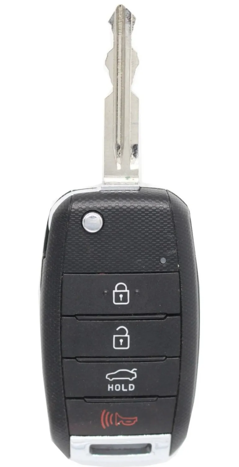 Unrefurbished OEM Kia 95430-A7400 OSLOKA-870T 4 Button Key Fob - Grade A