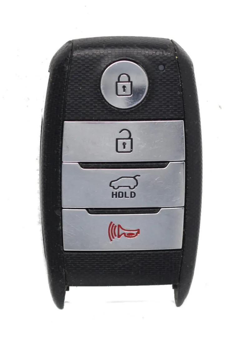 Unrefurbished OEM Kia 95440-A9100 SY5YPFGE04 4 Button Key Fob - Grade C