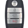 Unrefurbished OEM Kia 95440-H9100 4 Button Key Fob - Grade A