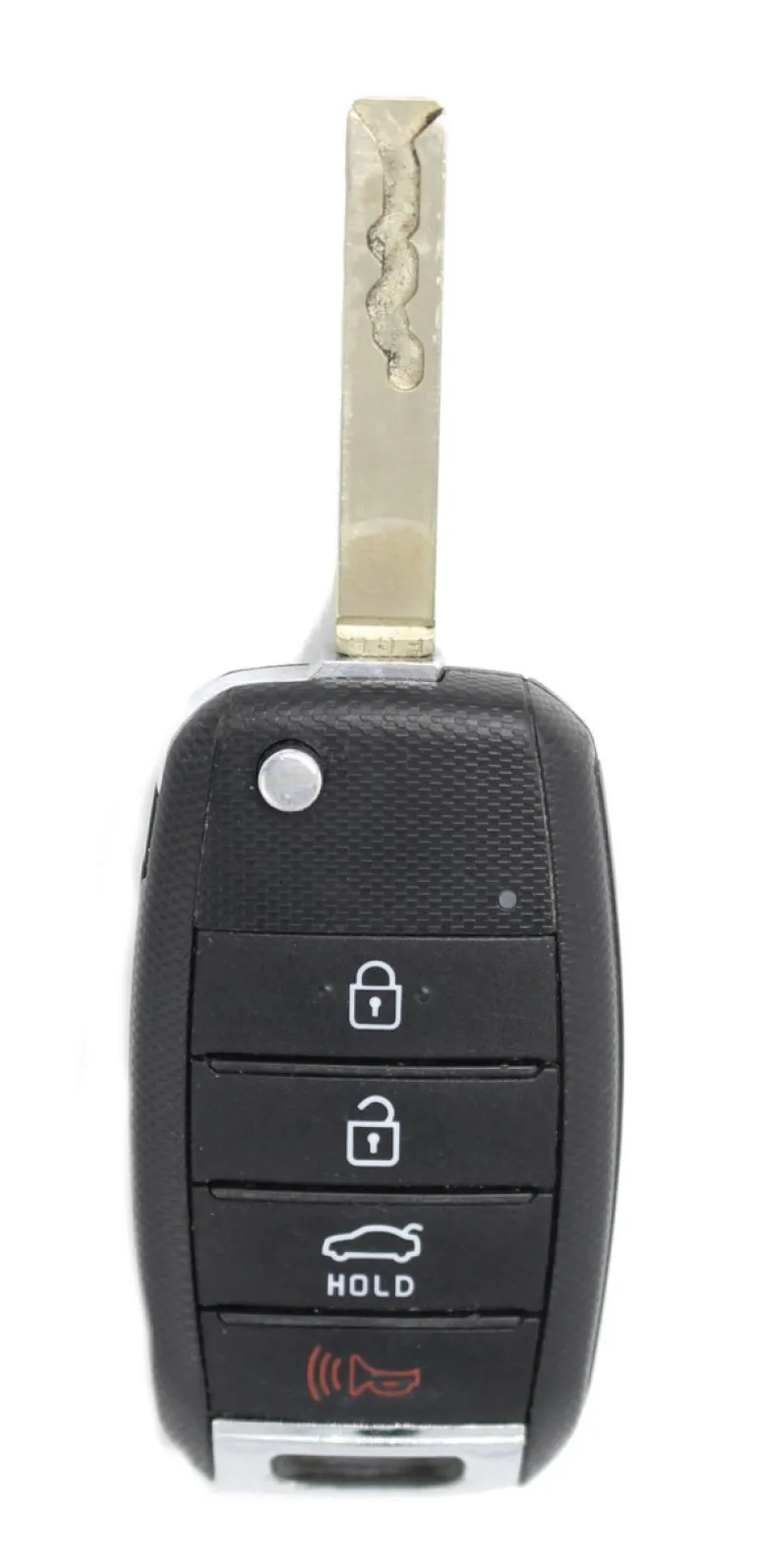 Unrefurbished OEM Kia 95430-H9800 NYOSYEC4TX1611 4 Button Key Fob - Grade A