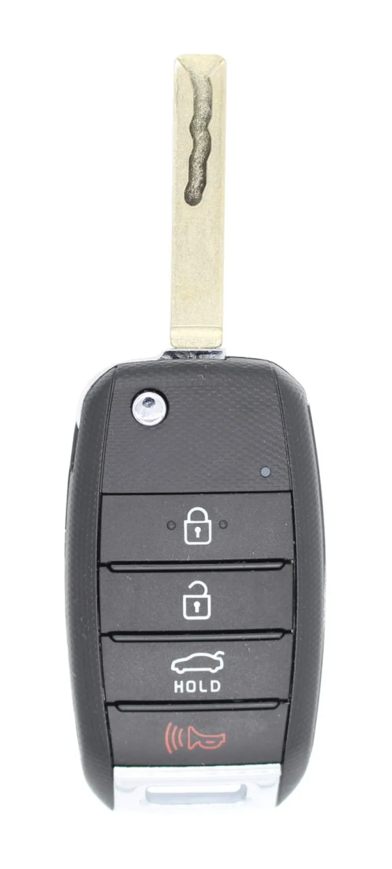Unrefurbished OEM Kia 95430-H9850 NYOSYEC4TX1611 4 Button Key Fob - Grade A