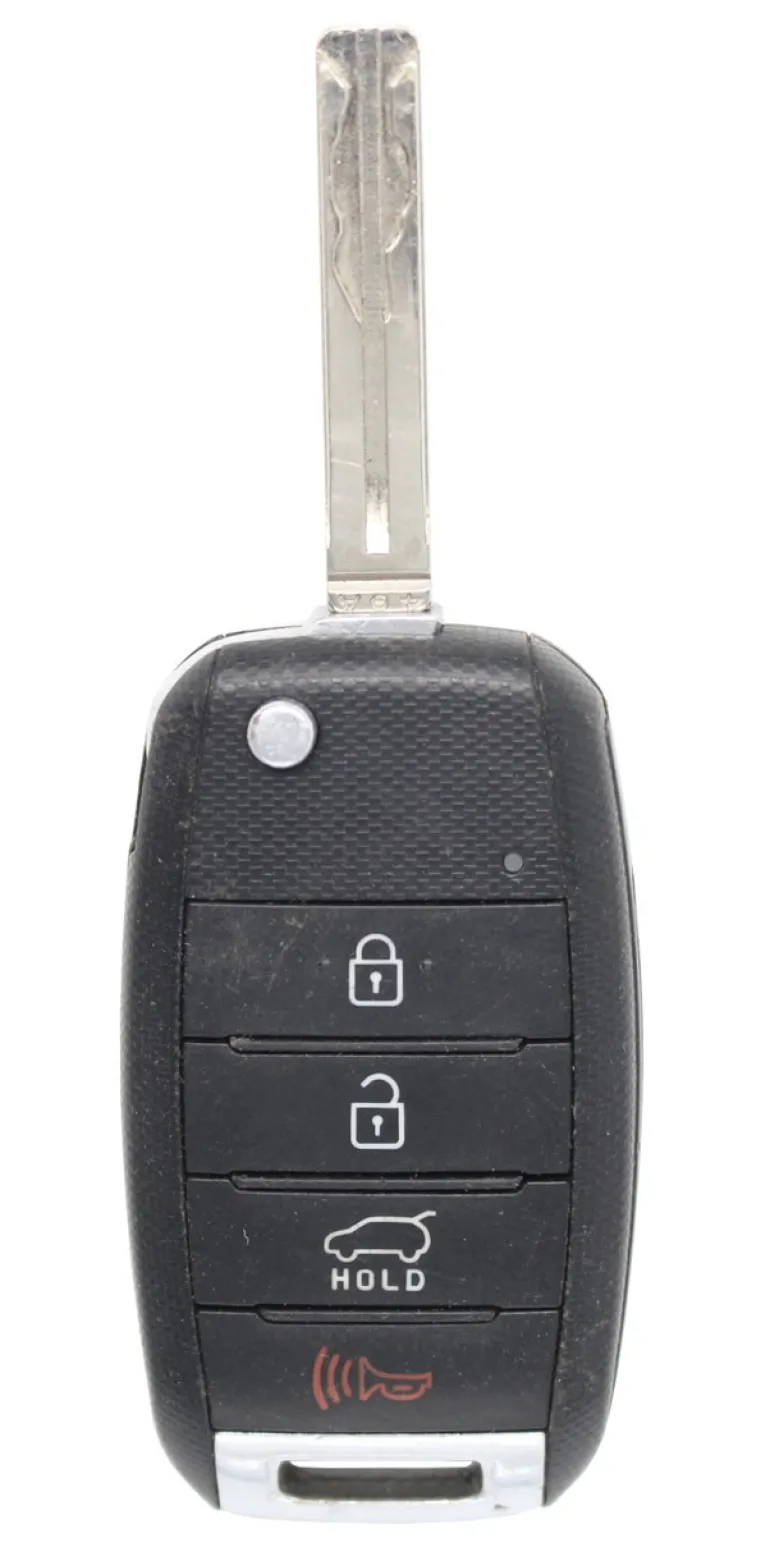 Unrefurbished OEM Kia NYODD4TX1306-TFL 4 Button Key Fob - Grade C
