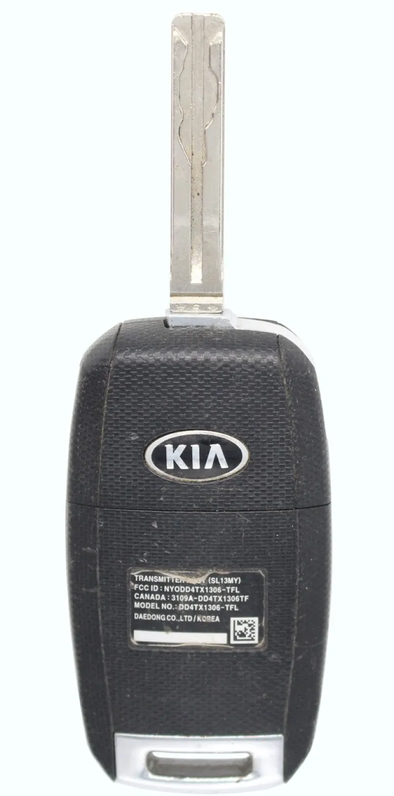 Unrefurbished OEM Kia NYODD4TX1306-TFL 4 Button Key Fob - Grade C
