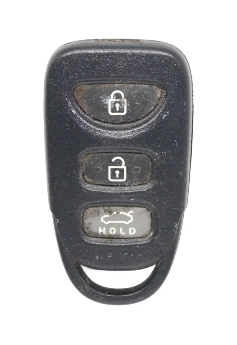 Unrefurbished OEM Kia NYOSEKS-TF10ATX 4 Button Key Fob - Grade C