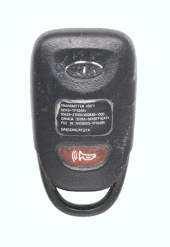 Unrefurbished OEM Kia NYOSEKS-TF10ATX 4 Button Key Fob - Grade C