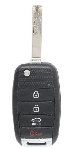 Unrefurbished OEM Kia NYOSYEC4TX1611 4 Button Key Fob - Grade C