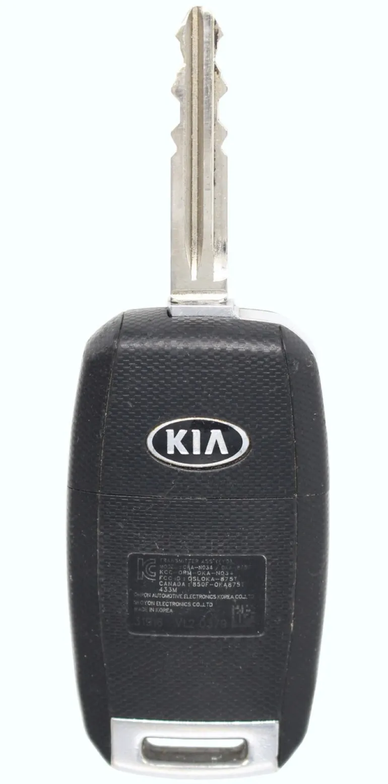 Unrefurbished OEM Kia OSLOKA-875T 4 Button Key Fob - Grade C