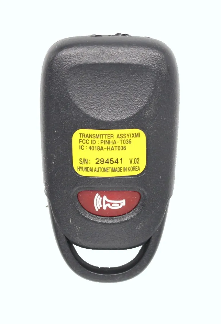 Unrefurbished OEM Kia PINHA-T036 3 Button Key Fob - Grade C