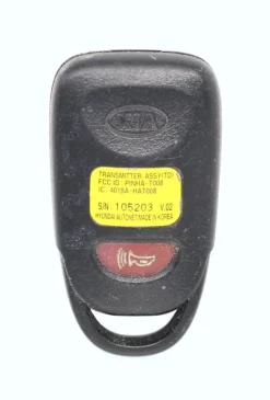Unrefurbished OEM Kia PINHA-T008 4 Button Key Fob - Grade C