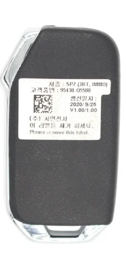 Unrefurbished OEM Kia 95430-Q5500 3 Button Key Fob - Grade A