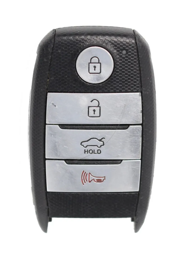 Unrefurbished OEM Kia SVI-XMFNA04 SY5XMFNA04 4 Button Key Fob - Grade C