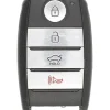 Unrefurbished OEM Kia SY5QEFGE04 4 Button Key Fob - Grade A